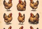 How many chickens can you spot in this pic?