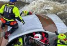 Family found in car in river they were with their m…See details